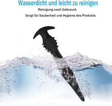 Laden Sie das Bild in den Galerie-Viewer, 26cm Superlang Aufblasbar Analplug mit Pumpe,Verstellbar Riesen Dildo Butt Plug,Analkugeln Anal Spreizer SM Sexspielzeug Extreme Paare Frauen Männer