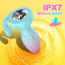 Laden Sie das Bild in den Galerie-Viewer, Analplug für Frauen mit Vibration Anal Plug Vibrator, Analvibratoren für Mann Butt Plug Sexspielzeug für Paare mit 10 Vibration Prostata Stimulation Männer Sex Spielzeug für die Männer Buttplug