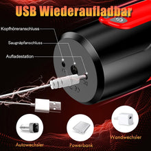 Laden Sie das Bild in den Galerie-Viewer, Elektrischer Masturbator Mann Handfrei Cup mit 7 Modi Teleskop und Rotation