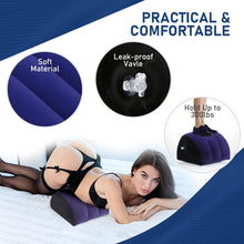 Laden Sie das Bild in den Galerie-Viewer, Sex Kissen Lendenkissen Sexspielzeug mit Loch für Paare Sex Frauen G Spot Position Kissen Multifunktionales Aufblasbares Kissen Sex Reisekissen Schlafzimmer Sexmöbel für Paare Frauen