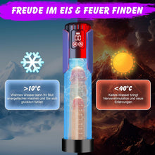 Laden Sie das Bild in den Galerie-Viewer, Automatic Pump for Enlargement, Sex Toy for Men, Waterproof Vacuum for Men, Masturbators with 5 Suction Strengths, Stimulator, Larger, Stronger