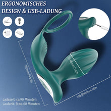 Laden Sie das Bild in den Galerie-Viewer, Analvibratoren für Mann Sex Spielzeug für die Männer, Prostata Stimulation Männer Vibrator mit 9 Vibrationsmodi, Sex Spielzeug für Paare Anal Plug Frauen Buttplug Sexspielzeugs