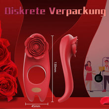 Laden Sie das Bild in den Galerie-Viewer, Penisring Sex Spielzeug für die Männer, Penisring Vibrator mit Klitoris Stimulator, Penis Ring Vibratoren Sex Spielzeug für Männer Paare Frauen, 9 Vibrations Cockring