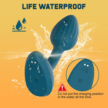 Laden Sie das Bild in den Galerie-Viewer, Analvibratoren für Mann Analplug mit APP-Steuerung und Fernbedienung Anfänger mit 10 Intensive Vibrationen Wiederaufladbarer Silikon Anus Vibration Prostata Massagegerät