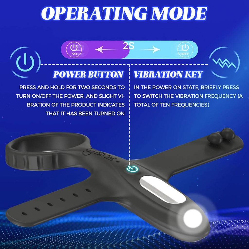 Buntune Elektrische Masturbator Cup mit 10 Vibrationsmodi, Penis Trainer Vibrator mit Langwährende Erektion Penisring, Silikon Eichel Stimulator Masturbieren Sexspielzeug für Männer Solo