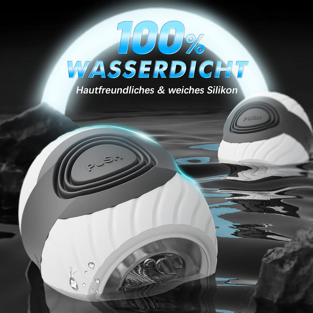 Masturbieren für Männer Elektrisch Masturbator, 10 Vibration Sex Spielzeug für die Männer Taschenmuschi, Penis Vbratorensets Sexspielzeug Solo Masturbatoren Handfrei, Sex Toyset für Man