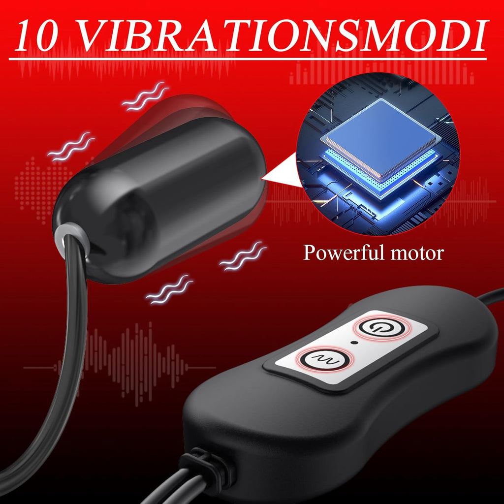 Penishülle mit Masturbieren für Männer,Sexspielzeug für Männer solo,Penis Sleeve mit Vibrator,Penismanschetten,Sex Toyset Herren,Masturbator,Sex Spielzeug für die Männer (Ultimate)