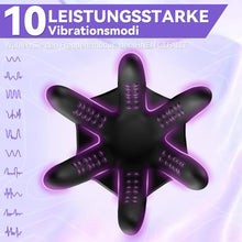 Laden Sie das Bild in den Galerie-Viewer, Masturbieren für Männer Elektrischer Masturbator - Sex Spielzeug für die Männer mit 10 verschiedenen Vibrationen zur Stimulation des Eichel und Verlängerung der Ausdauer, Stärker Power Penis Vibrator