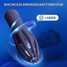 Laden Sie das Bild in den Galerie-Viewer, Elektrische Eichelvibrator,Penis-Vibrator im Griffdesign Mit 10 Vibrationsmodi Penistrainer Massagegerät,Elektrische Masturbator Cup Multiple Reize Sexspielzeug für Mann Silikon Männerpokal