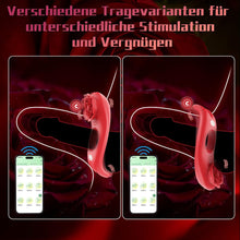 Laden Sie das Bild in den Galerie-Viewer, Penisring Sex Spielzeug für die Männer, Penisring Vibrator mit Klitoris Stimulator, Penis Ring Vibratoren Sex Spielzeug für Männer Paare Frauen, 9 Vibrations Cockring