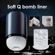 Laden Sie das Bild in den Galerie-Viewer, Masturbieren für Männer Elektrisch, Sex Spielzeug für Die Männer mit 5 Teleskop Rotation &amp; 5 Saugmodi, Stufenloses Getriebe CVT Taschenmuschi Masturbator Penis Masturbatore