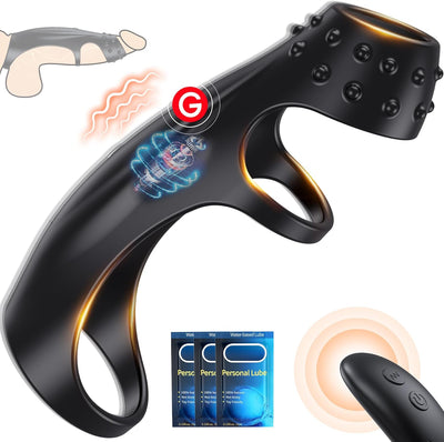 Penisring Sex Spielzeug Für Die Paare, Sex Spielzeug Für Die MäNner Penis Ring 10X Vibrator Mit Fernbedienung, Cockring LangwäHrende Erektion, Penisringe Sex Spielzeug Für Die Frau Klitoris Extrem