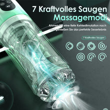 Laden Sie das Bild in den Galerie-Viewer, Electric Masturbator with 7 Suction Modes in Water 7 Rotation Modes