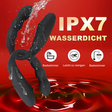 Laden Sie das Bild in den Galerie-Viewer, Doppeldildos Dildo Anal Vibrator Klitorisstimulator G-punkt Vagina Klitoris Anal Massage Drahtlose Steuerung Dildo Doppel Headed Vibratoren U-förmigen Sex spielzeug für Frauen Lesben Paar