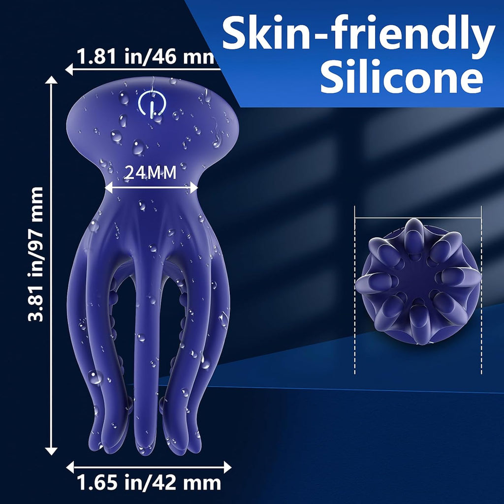 Buntune Penis Masturbator Herren Eichel Stimulator Mit 10 Vibrationsmodi Silikon Elektrischer Cup Masturbatoren Masturbieren Sexspielzeug für Männer Paare Mann Penis Trainer Vibrator