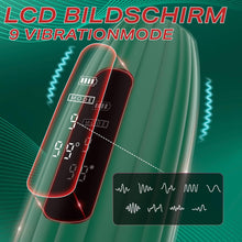 Laden Sie das Bild in den Galerie-Viewer, 360° umwickeltes Elektrischer Masturbator Groß Penistrainer Vibrator Sex Spielzeug für Männer, HeizfunktionPenisvibrator 9 Vibrations für Training längere Ausdauer, Eichel Stimulator Sexspielzeug solo