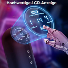 Laden Sie das Bild in den Galerie-Viewer, Masturbator Sex Spielzeug für die Männer solo, Masturbieren elektrisch mit Heizung 10 Vibrations-, 4 Saug- und 4 Schubmodi, Mann Penis Pumpe Pussy Sexspielzeug Blowjob Taschenmuschi Groß Masturbatoren