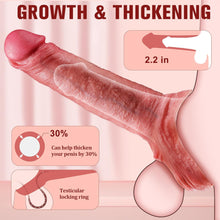 Laden Sie das Bild in den Galerie-Viewer, Reusable Penis Sleeve Cock Ring Extender