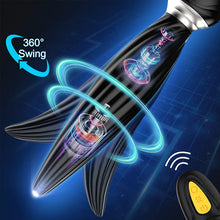 Laden Sie das Bild in den Galerie-Viewer, 360 Degree Prostate Massager Rotating Anal Vibrator Male Masturbator Butt Plug Vibrators For Adult