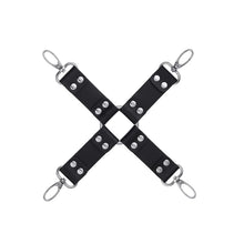 Laden Sie das Bild in den Galerie-Viewer, BDSM 11PCS - 11-teiliges Leder-Fesselset