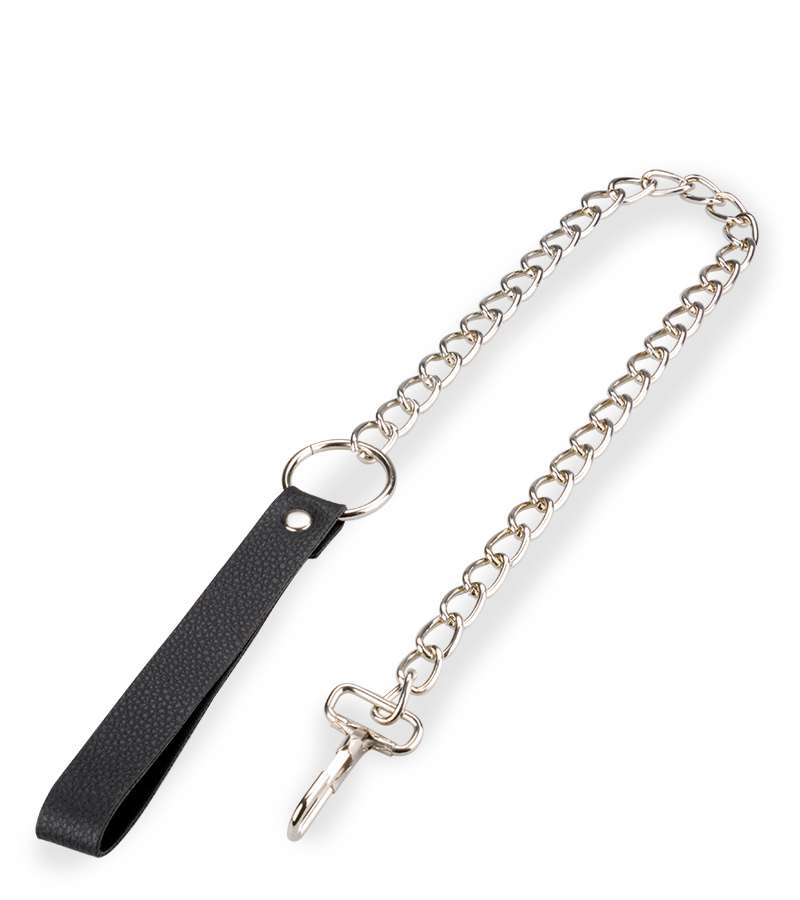 8-teiliges BDSM-Set aus Kunstleder mit Nieten