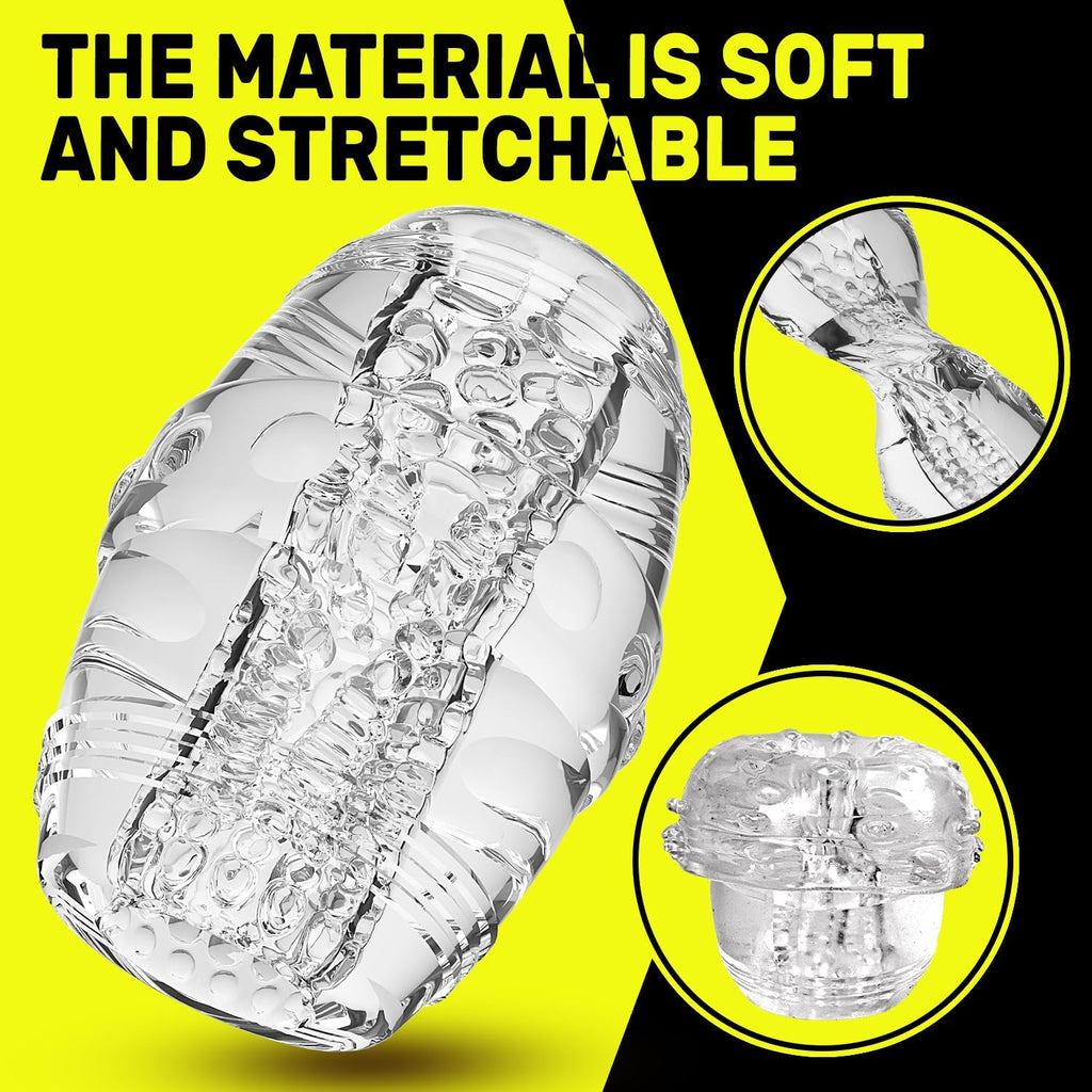 Masturbator Taschenmuschi Sex spielzeug für die Männer,Realistischer 3D Masturbation Erotik Manuelle Cup Masturbatoren Eichel Stimulation Pocket Pussy Blowjob Penis Sex Toyset für Man Solo