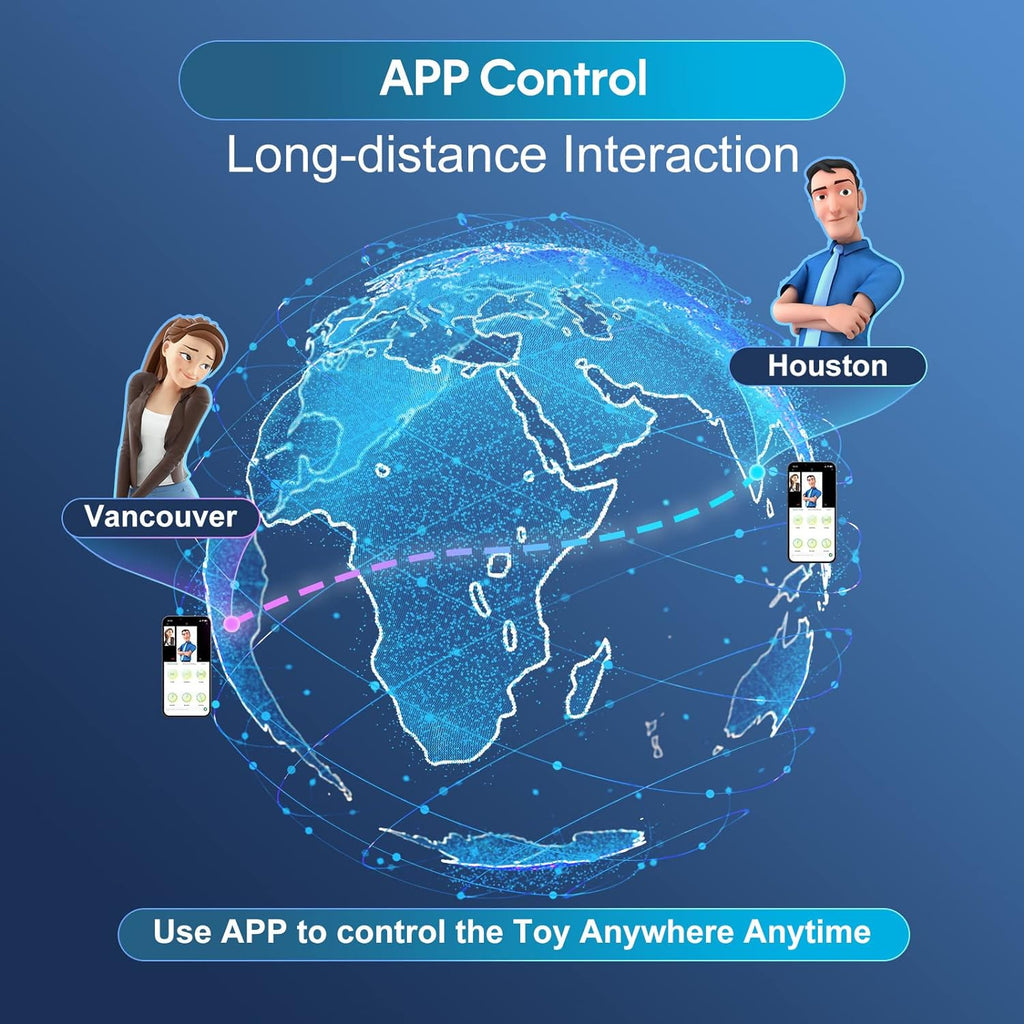 4 in 1 Analvibrator mit APP Fernbedienung und Drahtlose Fernbedienung 9 Vibrationsmodi und 6 Unterhaltungsmodi Analplug Doppelter Penisring Analplug-Massage Hodenmassage geeignet für Paare