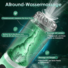 Laden Sie das Bild in den Galerie-Viewer, Electric Masturbator with 7 Suction Modes in Water 7 Rotation Modes