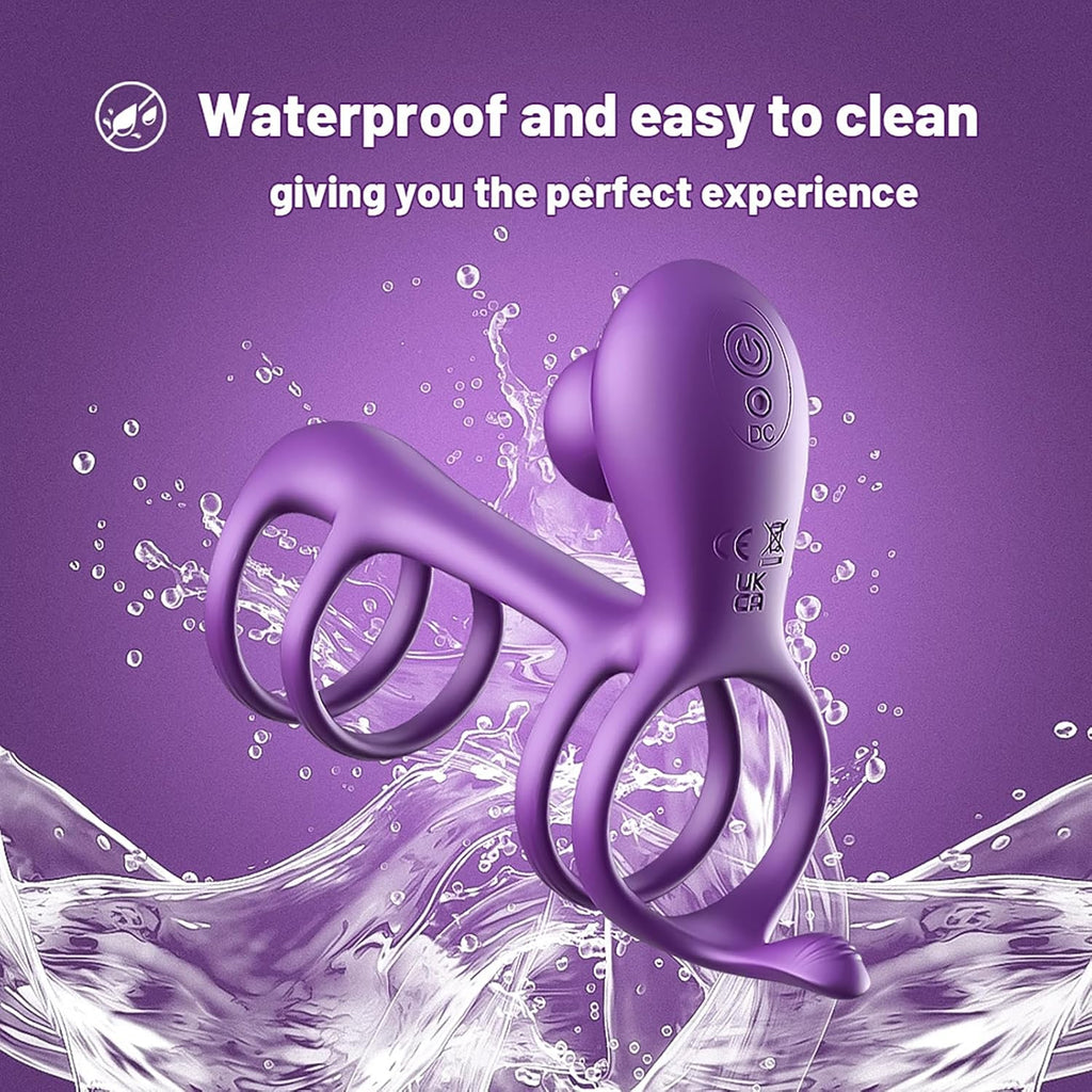 Sex Spielzeug Für Die Paare Penisring Mit Doppel Motor 10 Vibrationsmodi Cockring Für Penis Und Klitoris Stimulation Verzögerte Ejakulation Und Penis Training