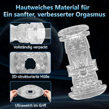 Laden Sie das Bild in den Galerie-Viewer, Elektrische Cup-masturbatoren mit 9 Teleskopfunktion undVibrationen, Sex Spielzeug für die Männer Masturbieren für Männer, Masturbatoren Taschenmuschi Penis Sexspielzeug, Männer Sex Sexspielzeug