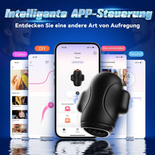 Laden Sie das Bild in den Galerie-Viewer, Tauara Masturbating for Men, Egg Masturbators, 4-in-1 Sex Toy for Men, Vibrator Trainer with 10 Vibrations, App Masturbator Glans Stimulator Vibrator Sets for Men Sex Toy