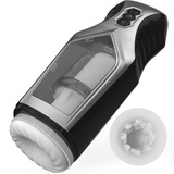 7 Thursting & Vibrating mit riesigem sichtbarem Fenster Oral Male Masturbator