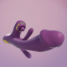 Laden Sie das Bild in den Galerie-Viewer, G-Pro2 Vibrator mit Flapping, Vibration und Klitorisklopfen