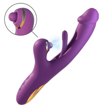 Laden Sie das Bild in den Galerie-Viewer, G-Pro2 Vibrator mit Flapping, Vibration und Klitorisklopfen