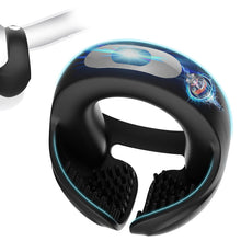 Laden Sie das Bild in den Galerie-Viewer, Wiederaufladbarer vibrierender Penisring mit 10 Modi