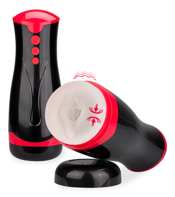 Airbag-Masturbator mit Vibration Partner