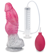 Laden Sie das Bild in den Galerie-Viewer, Alien-Spritzdildo mit Saugnapf Xyolte