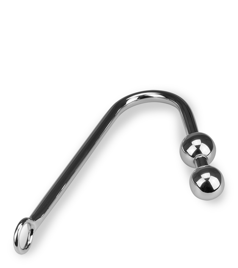 Anal-Haken mit 2 Kugeln Holder