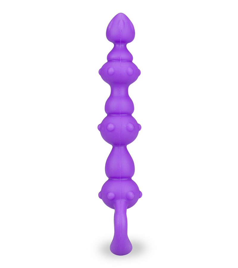 Anal-Perlenkette in Violett