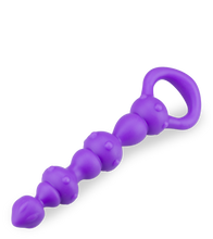 Laden Sie das Bild in den Galerie-Viewer, Anal-Perlenkette in Violett