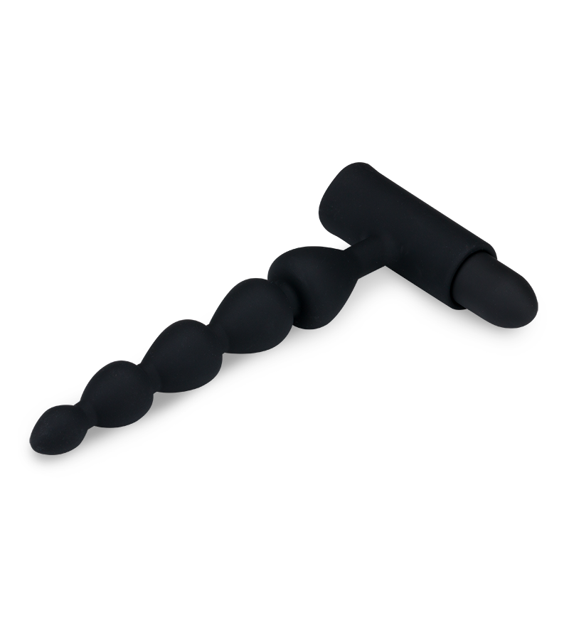 Analkette mit Vibration und 5 Kugeln Bead