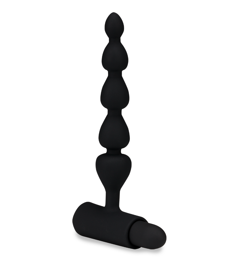 Analkette mit Vibration und 5 Kugeln Bead