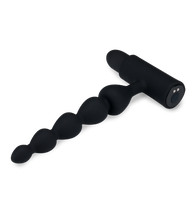 Laden Sie das Bild in den Galerie-Viewer, Analkette mit Vibration und 5 Kugeln Bead