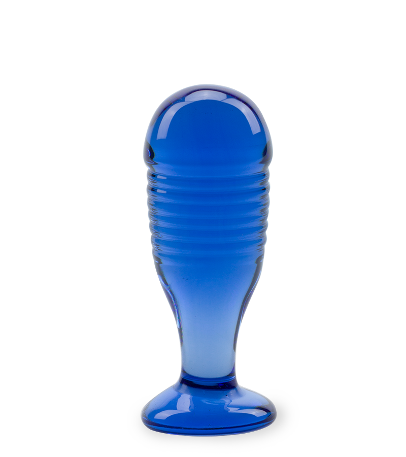 Analplug aus Glas Saturn