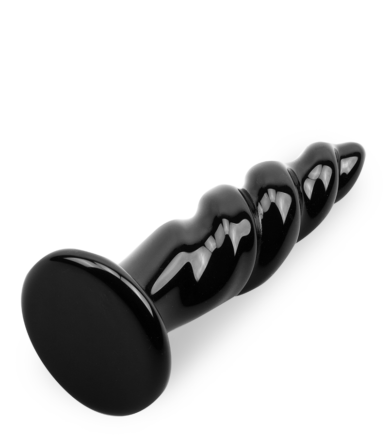 Analplug aus Glas Unicorn