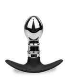 Analplug aus Stahl und Silikon Smash