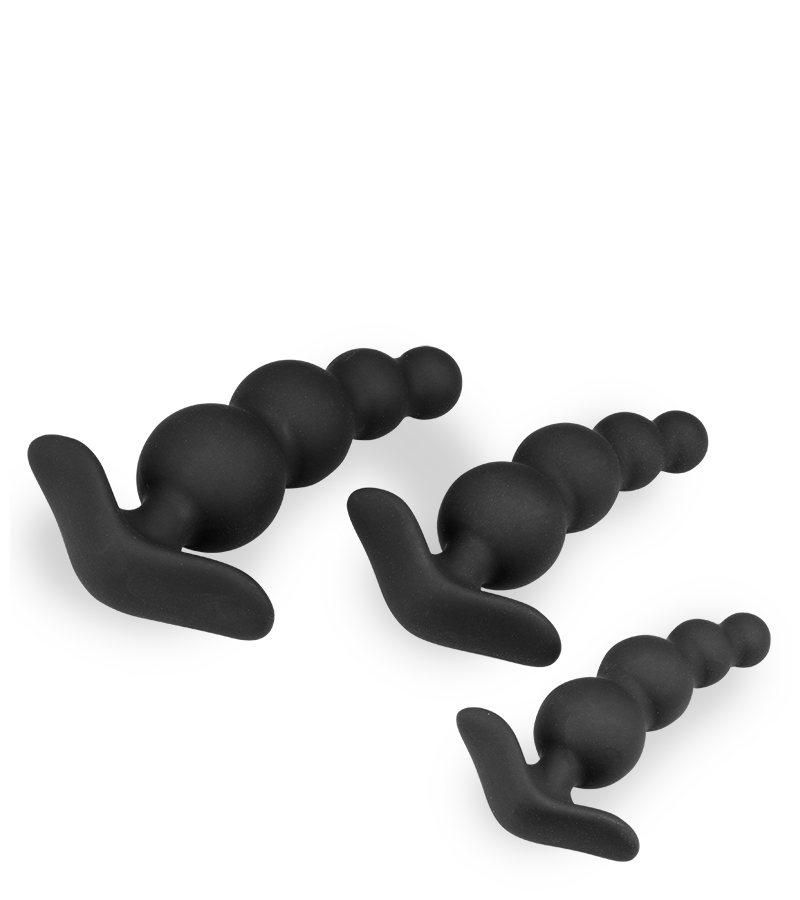 Analplug-Dreierpack Simon