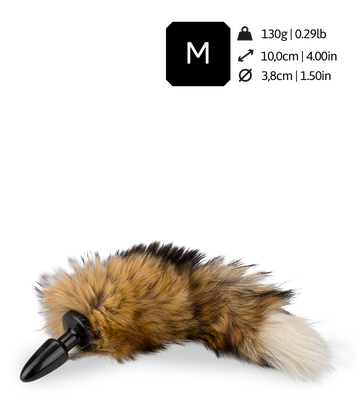 Analplug mit Fuchsschwanz