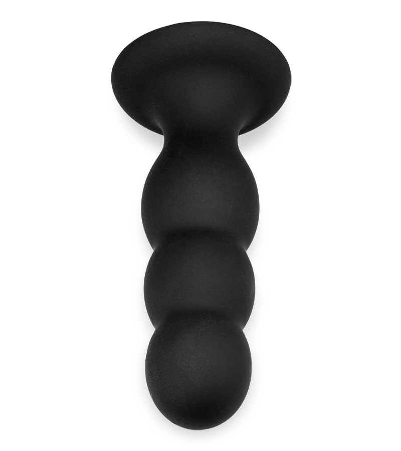 Analplug mit Kugeln und Saugfuß Ruthy