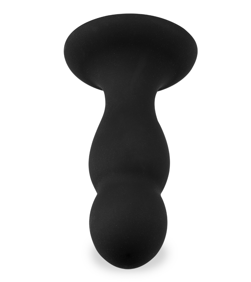 Analplug mit Saugfuß und 2 Kugeln Mally